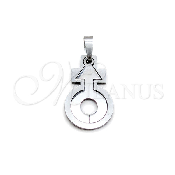 Stainless Steel Pendant — Fancy Pendant Polished 05.63. — main product view — SKU 160489 | Acero Inoxidable dije — elegante Pendant pulido 05.63. — SKU 160489