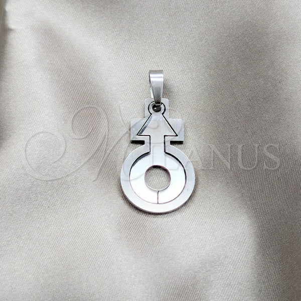 Stainless Steel Pendant — Fancy Pendant Polished 05.63. — main product view — SKU 160489 | Acero Inoxidable dije — elegante Pendant pulido 05.63. — SKU 160489