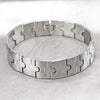 Stainless Steel Solid Bracelet, Polished, Steel Finish, 03.63.22928.08 (16 MM Thickness, 8 Inches Length)