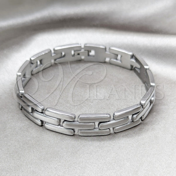 Stainless Steel Solid Bracelet, Polished, Steel Finish, 03.63.22930.08