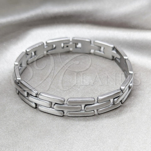 Stainless Steel Solid Bracelet, Polished, Steel Finish, 03.63.22930.08