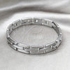 Stainless Steel Solid Bracelet, Polished, Steel Finish, 03.63.22930.08