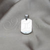 Stainless Steel Fancy Pendant, Polished, Steel Finish, 05.63.1196