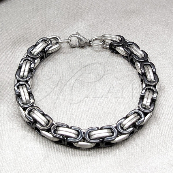 Stainless Steel Solid Bracelet, Polished, Steel Finish, 03.63.22932.09