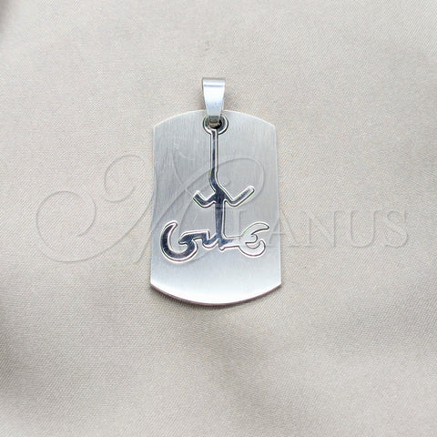 Stainless Steel Fancy Pendant, Polished, Steel Finish, 05.63.1198