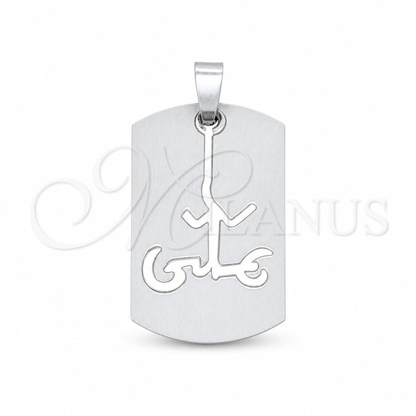 Stainless Steel Pendant — Fancy Pendant Polished 05.63. — main product view — SKU 160502 | Acero Inoxidable dije — elegante Pendant pulido 05.63. — SKU 160502