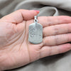 Stainless Steel Fancy Pendant, Polished, Steel Finish, 05.63.1199