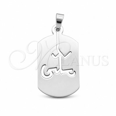 Stainless Steel Fancy Pendant, Polished, Steel Finish, 05.63.1199 for wholesale, main product view