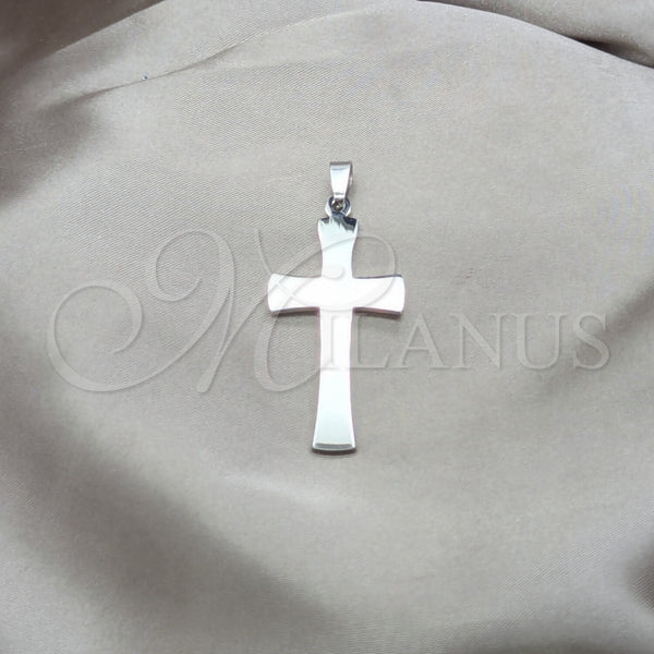 Stainless Steel Religious Pendant, Polished, Steel Finish, 05.63.1204