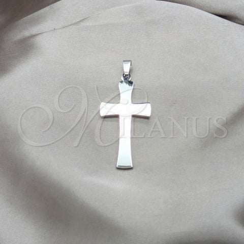 Stainless Steel Religious Pendant, Polished, Steel Finish, 05.63.1204