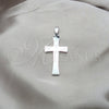 Stainless Steel Religious Pendant, Polished, Steel Finish, 05.63.1204