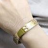 Stainless Steel Solid Bracelet, Polished, Golden Finish, 03.63.22939.08