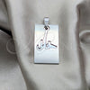 Stainless Steel Fancy Pendant, Polished, Steel Finish, 05.63.1232