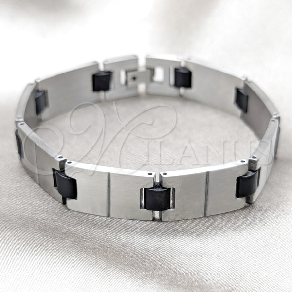 Stainless Steel Solid Bracelet, Polished, Steel Finish, 03.63.22963.08