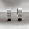 Stainless Steel Huggie Hoop, Polished, Steel Finish, 02.63.2767.10