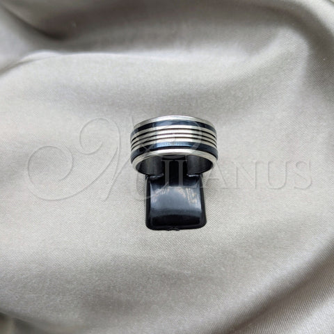 Stainless Steel Mens Ring, Polished, Steel Finish, 01.63.0585.08