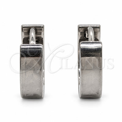 Stainless Steel Huggie Hoop, Polished, Steel Finish, 02.63.2768.10 for wholesale, main product view