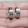 Stainless Steel Huggie Hoop, Polished, Steel Finish, 02.63.2769.10