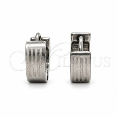Stainless Steel Huggie Hoop, Polished, Steel Finish, 02.63.2771.07 for wholesale, main product view