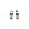 Stainless Steel Huggie Hoop, Polished, Steel Finish, 02.63.2773.10