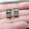 Stainless Steel Huggie Hoop, Scorpion Design, Polished, Steel Finish, 02.63.2776.10