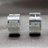 Stainless Steel Huggie Hoop, Scorpion Design, Polished, Steel Finish, 02.63.2776.10