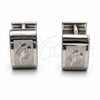 Stainless Steel Huggie Hoop, Scorpion Design, Polished, Steel Finish, 02.63.2776.10