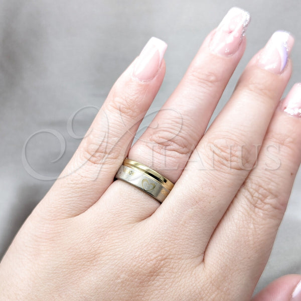 Stainless Steel Ring — Mens Ring Polished 01.63. Size 9 — alternate product view — SKU 160629 | Acero Inoxidable anillo — para hombre Ring pulido 01.63. Size 9 — SKU 160629