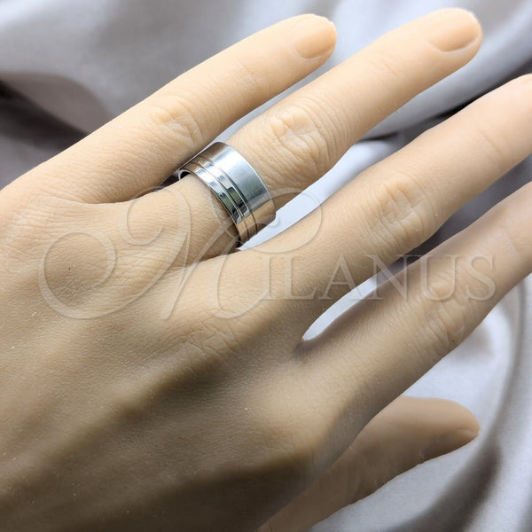 Stainless Steel Ring — Mens Ring Polished 01.63. Size 8 — alternate product view — SKU 160631 | Acero Inoxidable anillo — para hombre Ring pulido 01.63. Size 8 — SKU 160631