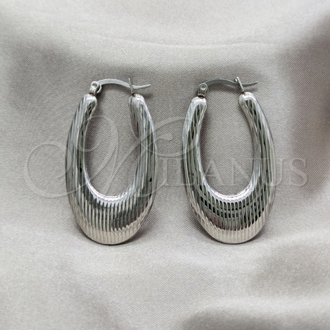 Stainless Steel Small Hoop, Polished, Steel Finish, 02.63.2780.30