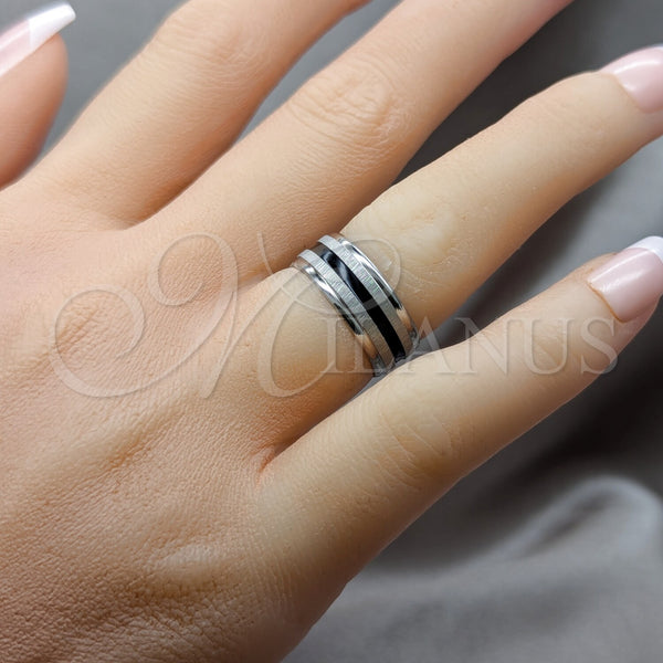 Stainless Steel Ring — Mens Ring Polished 01.63. Size 7 — alternate product view — SKU 160637 | Acero Inoxidable anillo — para hombre Ring pulido 01.63. Size 7 — SKU 160637