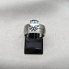 Stainless Steel Mens Ring, Butterfly Design, Matte Finish, Steel Finish, 01.63.0606.04 (Size 4)