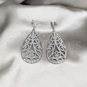 Stainless Steel Hoop Earrings — Medium Hoop Polished 02.63. — main product view — SKU 160675 | Acero Inoxidable aretes de aro — Medium Hoop pulido 02.63. — SKU 160675