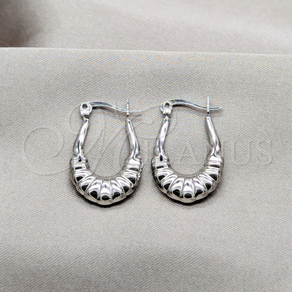 Stainless Steel Medium Hoop, Polished, Steel Finish, 02.63.2789.16