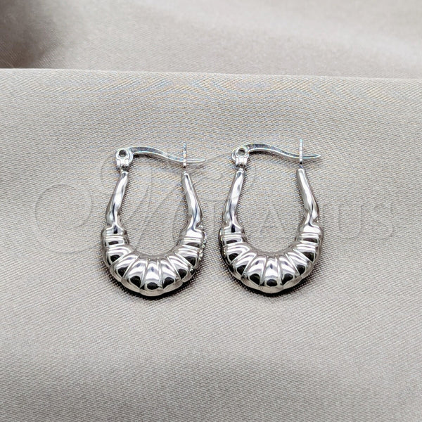 Stainless Steel Medium Hoop, Polished, Steel Finish, 02.63.2789.16