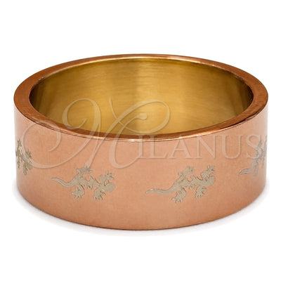 Stainless Steel Mens Ring, Feet Design, Polished, Steel Finish, 01.63.0611.13 (Size 13) for wholesale, main product view