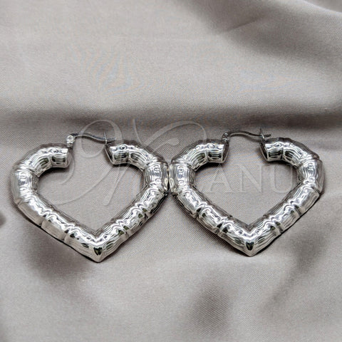 Stainless Steel Small Hoop, Polished, Steel Finish, 02.63.2804.30