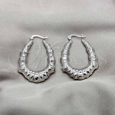 Stainless Steel Small Hoop, Polished, Steel Finish, 02.63.2807.30