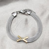 Stainless Steel Fancy Bracelet, Polished, Two Tone, 03.63.22134.09