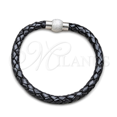 Stainless Steel Basic Bracelet, Polished, Steel Finish, 03.63.22143.08 (06 MM Thickness, 8 Inches Length) for wholesale, main product view