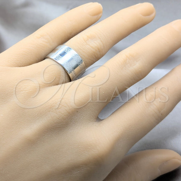 Stainless Steel Ring — Mens Ring Polished 01.63. Size 11 — alternate product view — SKU 160835 | Acero Inoxidable anillo — para hombre Ring pulido 01.63. Size 11 — SKU 160835