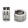 Stainless Steel Huggie Hoop, Polished, Steel Finish, 02.63.2846.10
