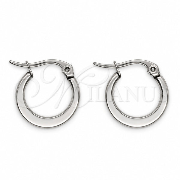 Stainless Steel Small Hoop, Polished, Steel Finish, 02.63.2847.10