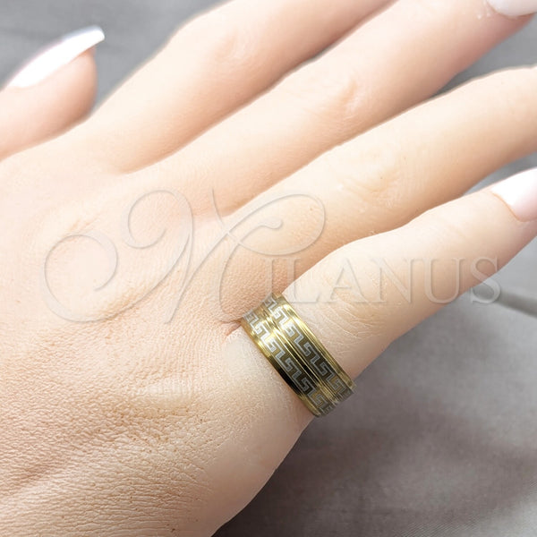 Stainless Steel Ring — Mens Ring Polished 01.63. Size 10 — alternate product view — SKU 160872 | Acero Inoxidable anillo — para hombre Ring pulido 01.63. Size 10 — SKU 160872