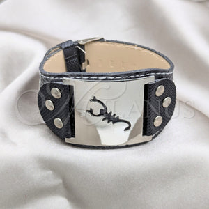 Stainless Steel Bracelet — Solid Bracelet Scorpion Design Polished 03.63. 40 MM — main product view — SKU 160891 | Acero Inoxidable brazalete — sólido Bracelet Scorpion diseño pulido 03.63. 40 MM — SKU 160891