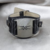 Stainless Steel Fancy Bracelet, Polished, Steel Finish, 03.63.22147.09 (45 MM Thickness, 9 Inches Length)