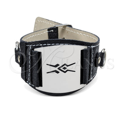 Stainless Steel Fancy Bracelet, Polished, Steel Finish, 03.63.22147.09 (45 MM Thickness, 9 Inches Length) for wholesale, main product view