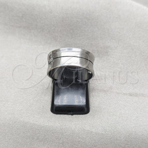 Stainless Steel Ring — Mens Ring Dolphin and Scorpion Design Black Polished — main product view — SKU 160924 | Acero Inoxidable anillo — para hombre Ring delfín and Scorpion diseño negro pulido — SKU 160924
