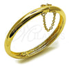 Oro Laminado Individual Bangle, Gold Filled Style Polished, Golden Finish, 07.185.0020.05 (Thickness, Size 5 (2.50 Diameter))