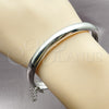 Rhodium Plated Individual Bangle, Polished, Rhodium Finish, 07.185.0020.1.05